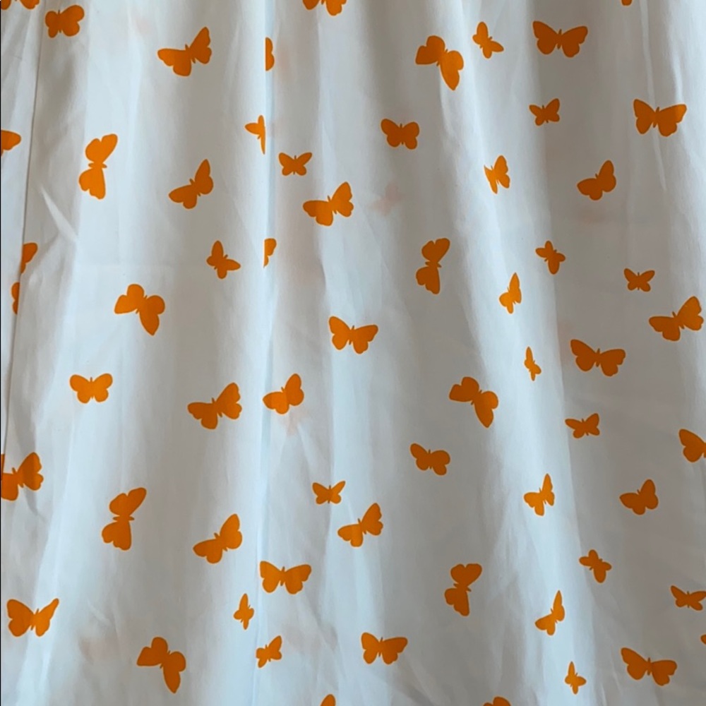 Butterfly Print Summer Dress | Size L - Picture 3 of 8